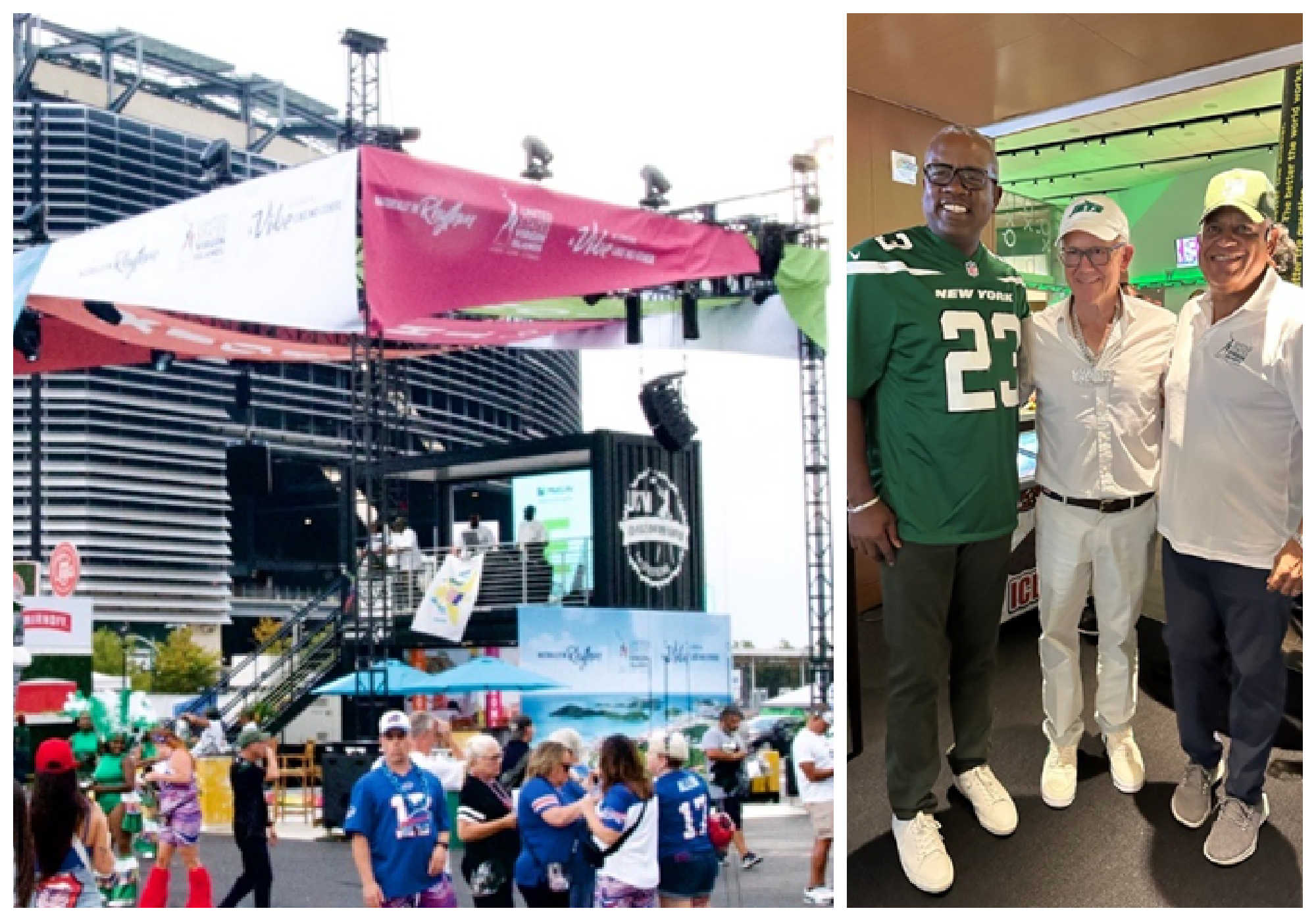 U.S. Virgin Islands and New York Jets Kick Off Partnership with Caribbean  Carnival-Themed Tailgate Party