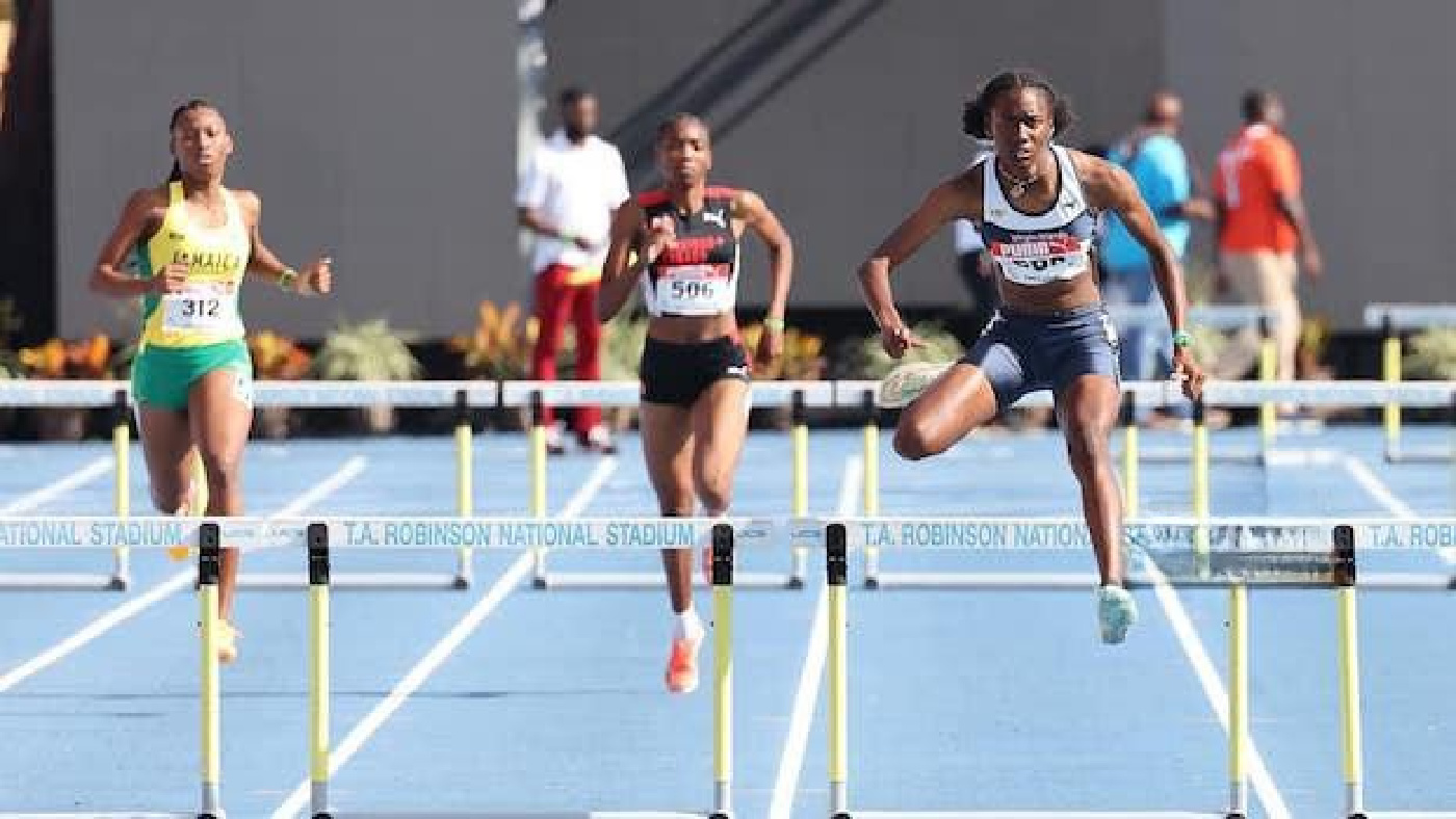 Carifta Games 2023 Michelle Smith Dominates with Two Gold Medal Wins