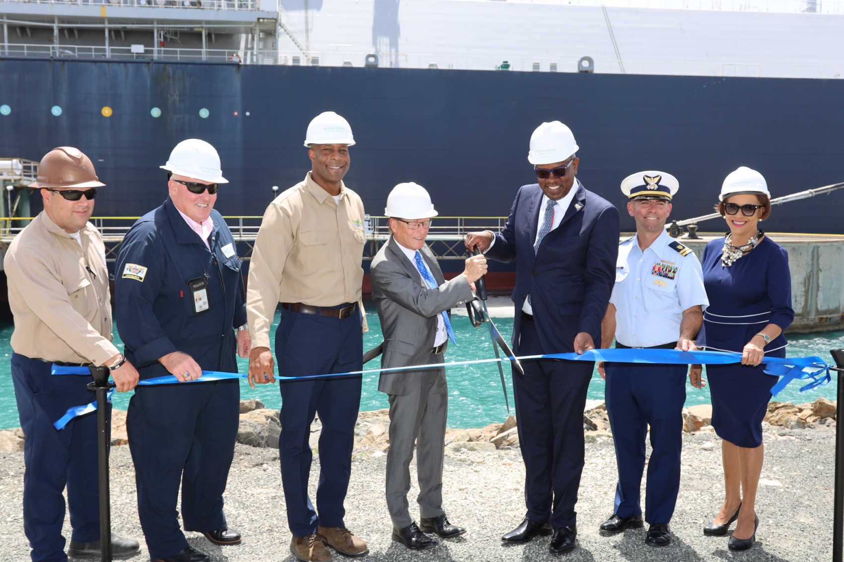 Ocean Point Terminals Welcomes First Lng Carrier Marking Launch Of New