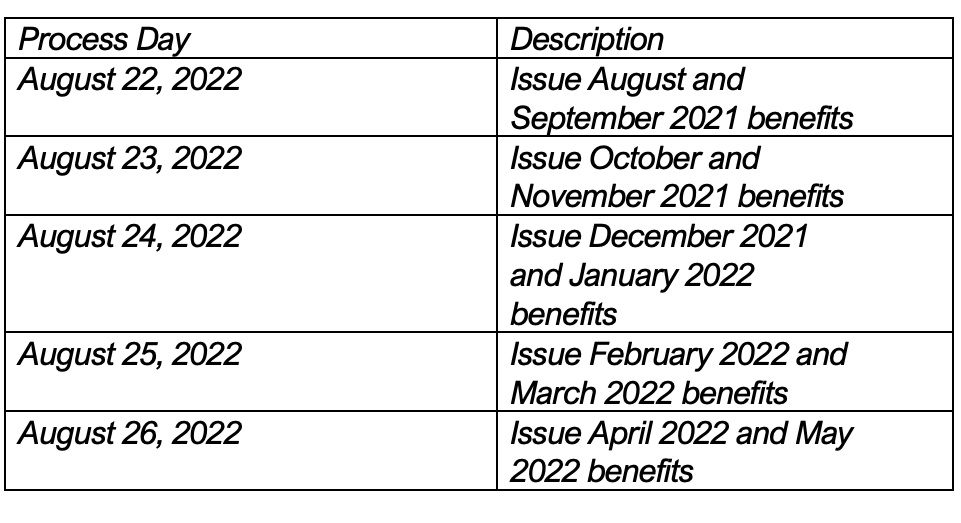 DHS Announces PEBT for Children in School During School Year 20212022