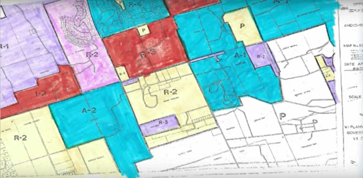 Property-Three-Middle-Red-Zoning