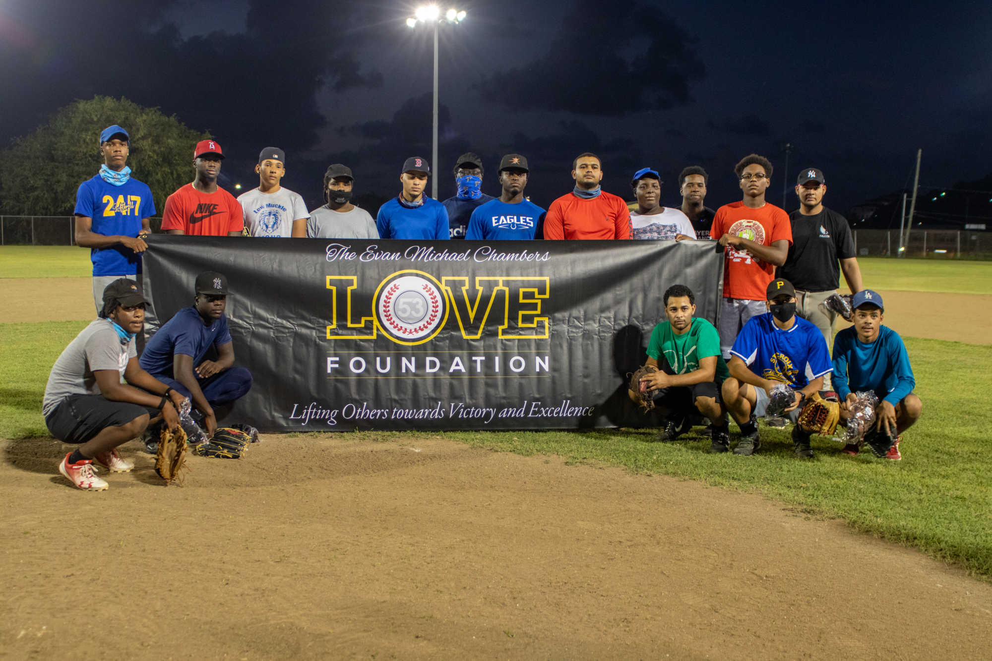 Virgin Islands Native Returns Home with Pro Players to Make Donation of