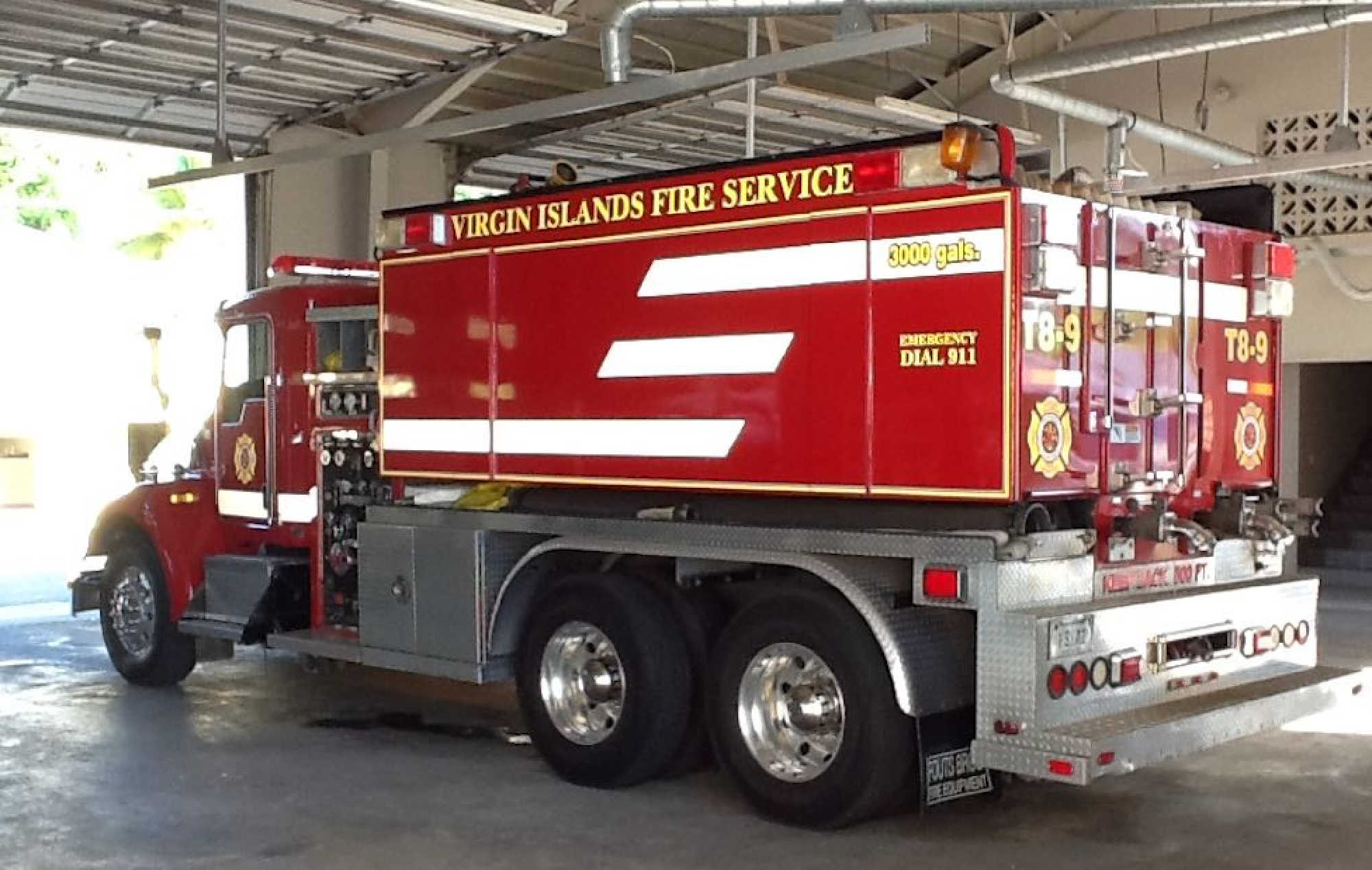 Fire Truck is Said to Have Lost Power and Brakes While Heading Down