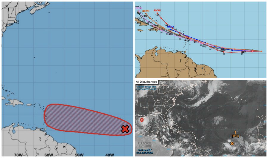 Weather System Developing In Atlantic Takes Aim At Leeward Islands ...