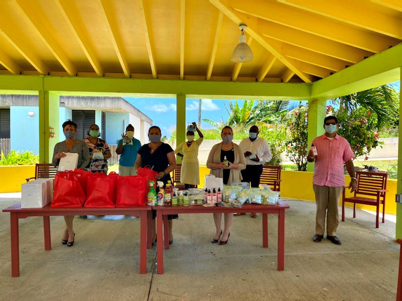 V.I. Department of Health Donates Coronavirus Protection and Prevention