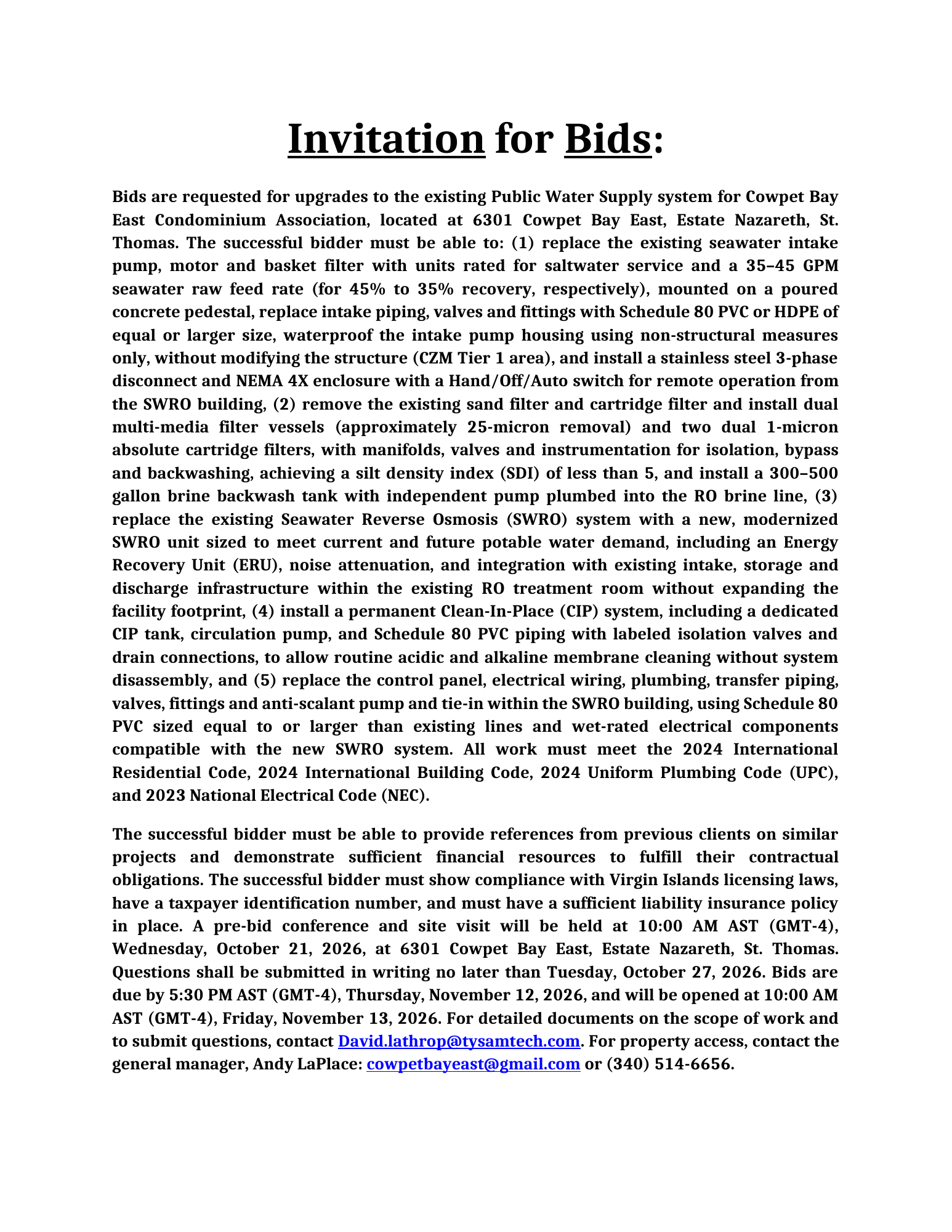 Legal notice, page 1 of 1